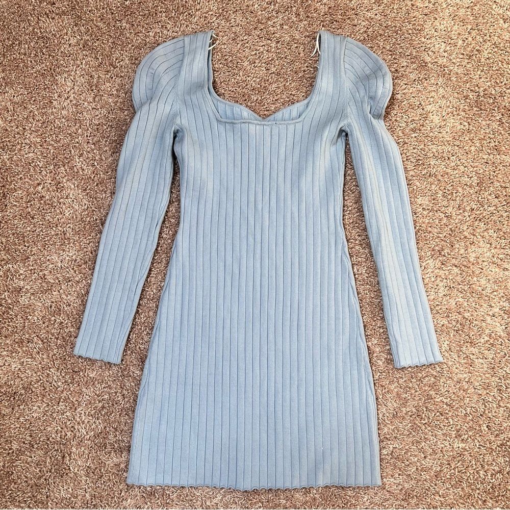 Adelyn Rae Ribbed Sweater Dress - Picture 7 of 10